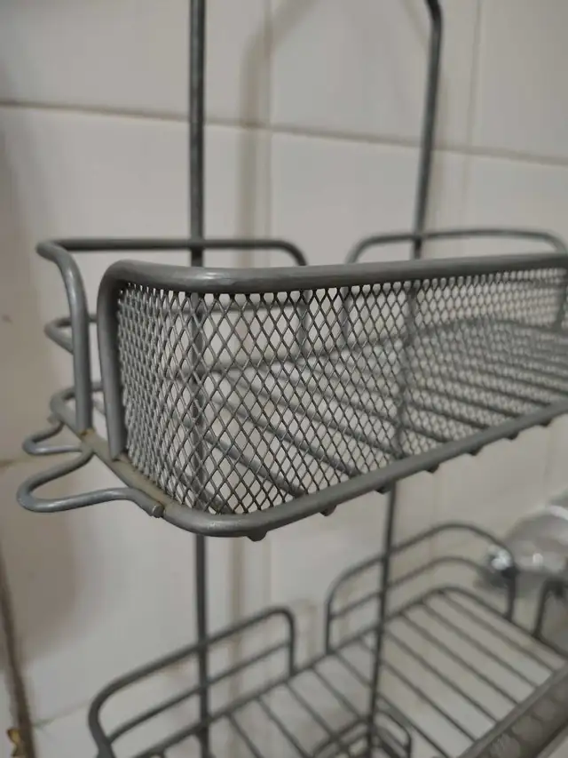 Bathroom hanging 3-tier basket