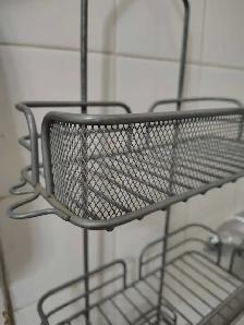 Bathroom hanging 3-tier basket