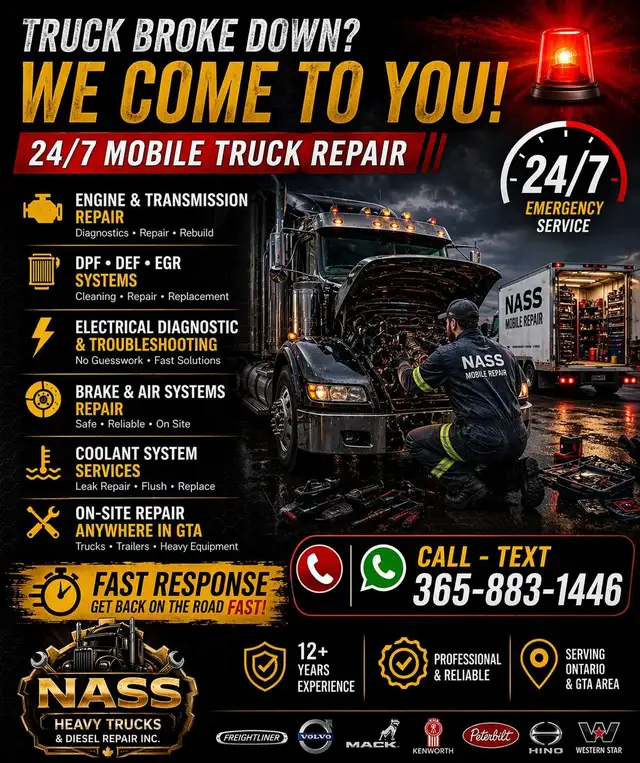Heavy Duty Truck & Diesel Repair | Mobile Service