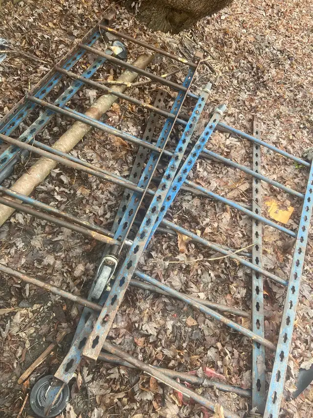 Blue Baker scaffolding