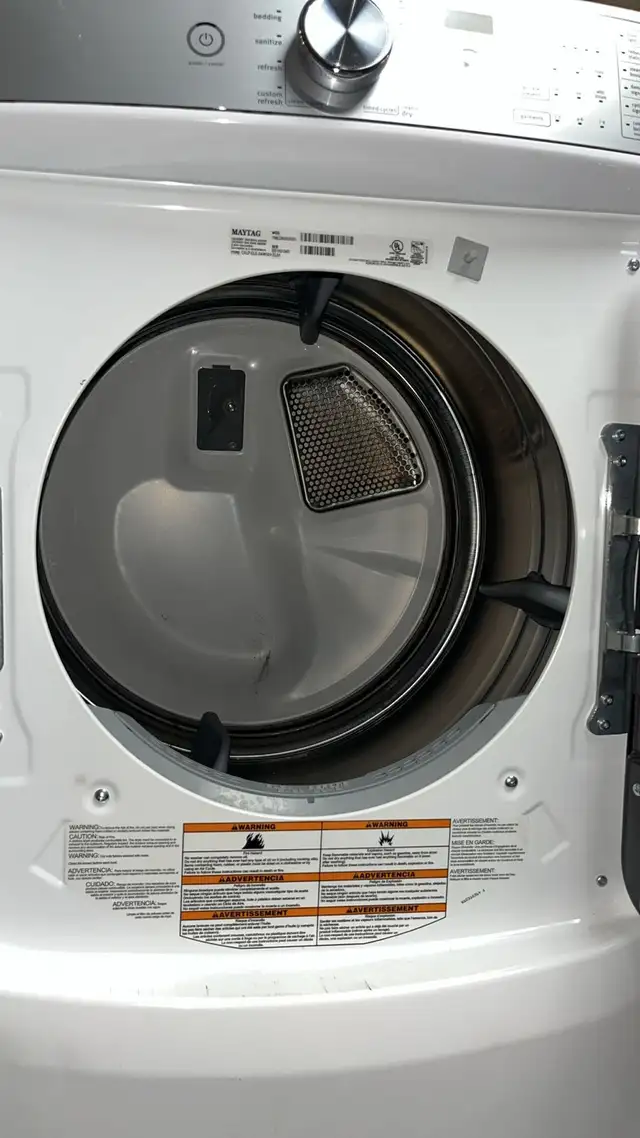 Maytag 27" Stackable Washer & Dryer Set Fully Tested - Photo 6