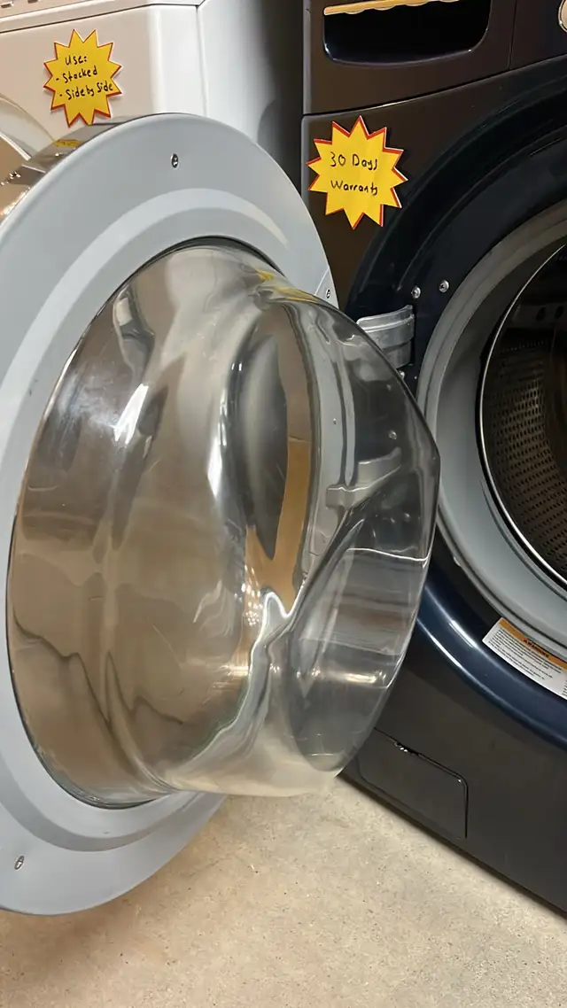 LG 27" Stackable Washer & Dryer Set Fully Tested - Photo 4