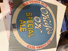 Vintage Antique O’Keefes Beer Barrel Paper Label