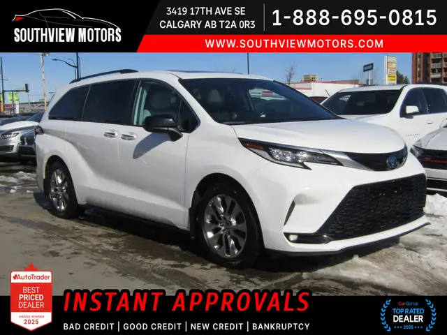 2022 Toyota Sienna XSE AWD Hybrid 7-Passenger / Leather / Navi /
