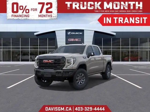 2026 GMC Sierra 1500 AT4X