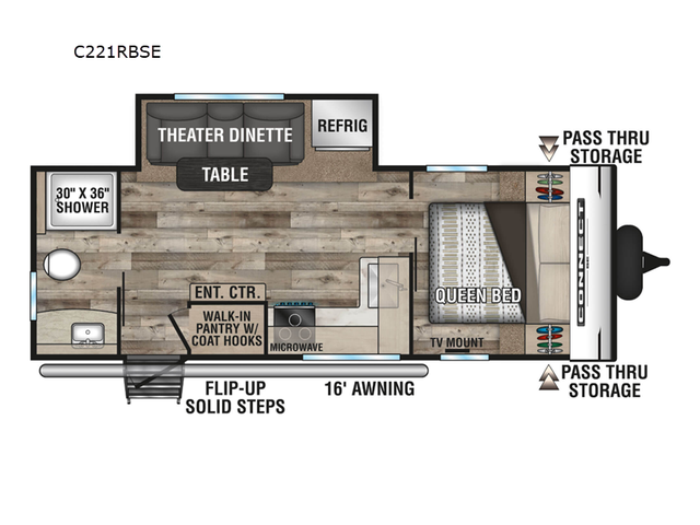 2022 KZ Connect SE C221RBSE - Photo 2