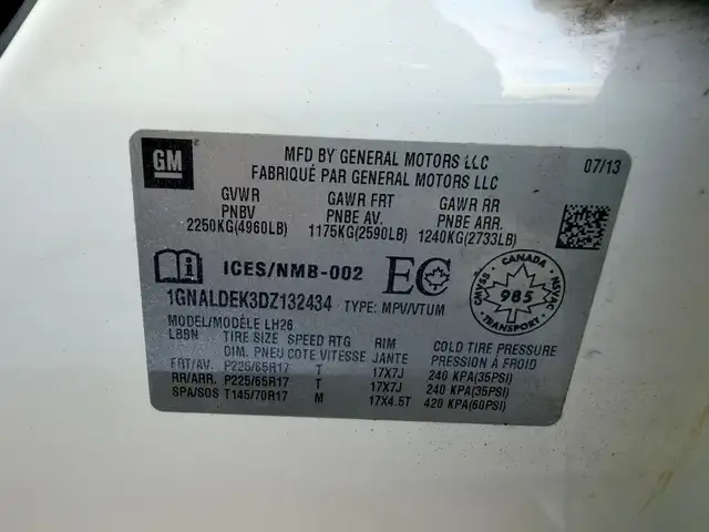 2013 Chevrolet Equinox 1LT Front-wheel Drive Sport Utility Autom - Photo 13