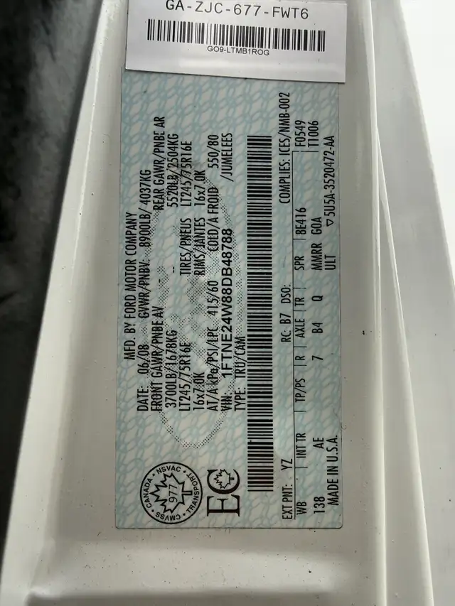 2008 Ford Econoline E-250 Cargo Van with Roof Rack - Photo 47