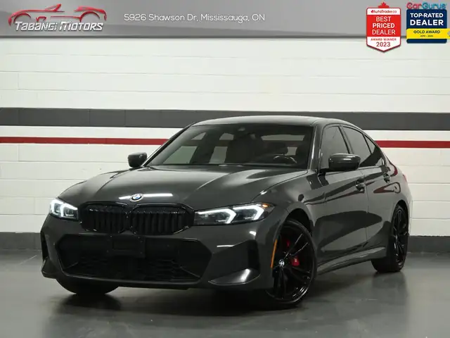 2023 BMW 3 Series 330i xDrive ///M No Accident Red Interior Shad