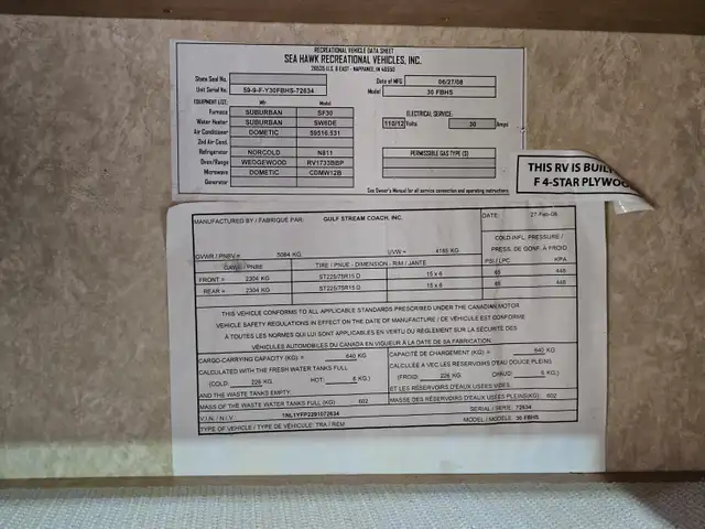 2009 Gulf Stream 30FBHS 30 Ft T/A Fifth Wheel Trailer Canyon Tra - Photo 46