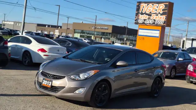 2013 Hyundai Elantra GLS, AUTO, NO ACCIDENTS, 174KMS, ALLOYS, CE