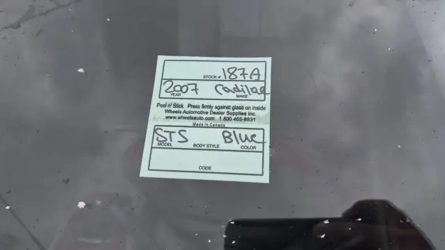 2007 Cadillac STS SEDAN, V6, GREAT SHAPE, ONLY 174KMS. CERTIFIED - Photo 16