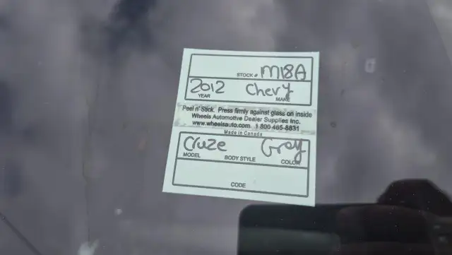 2012 Chevrolet Cruze LT TURBO, AUTO, SEDAN, ONLY 107KMS, CERTIFI - Photo 17