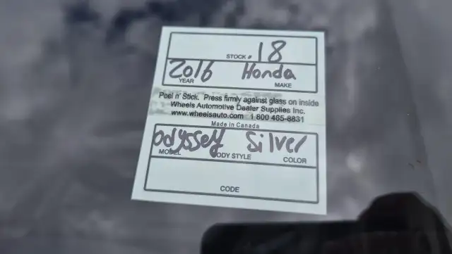 2016 Honda Odyssey Touring, WELL SERVICED, NO ACCIDENTS, AS IS - Photo 20