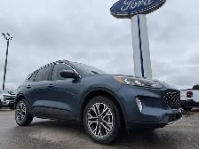 2020 Ford Escape SEL AWD / LEATHER! / NAV! / HSEATS! / LOW KM!
