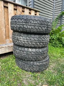Tires  LT265/70/R17