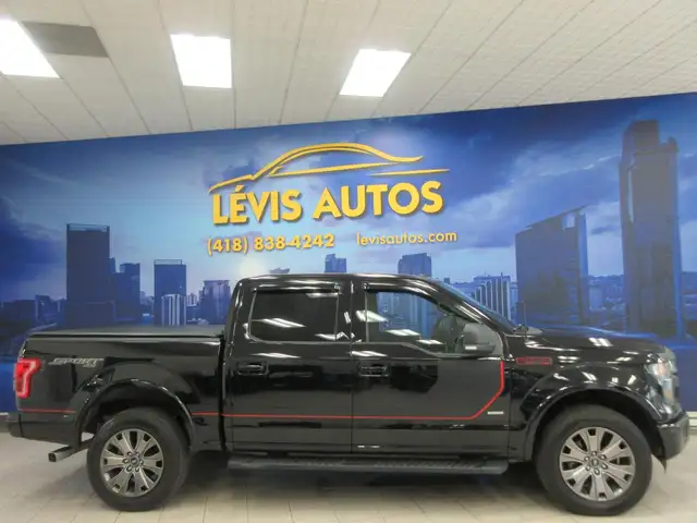 FORD F-150 2016 XLT SPORT SUPERCREW V-6 3.5 ECOBOOST 4X4 GPS TOI