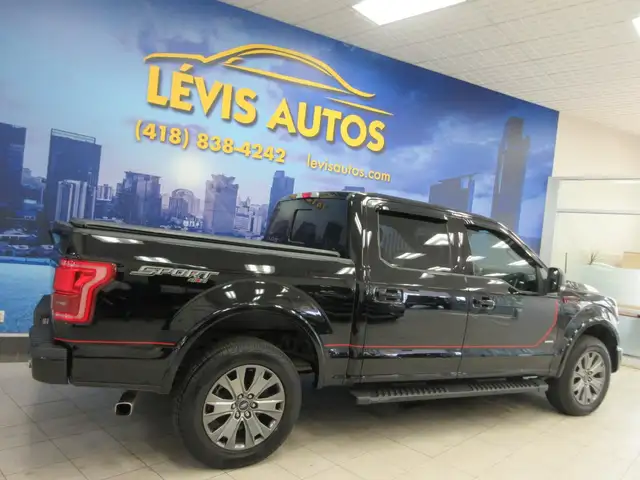 FORD F-150 2016 XLT SPORT SUPERCREW V-6 3.5 ECOBOOST 4X4 GPS TOI - Photo 29