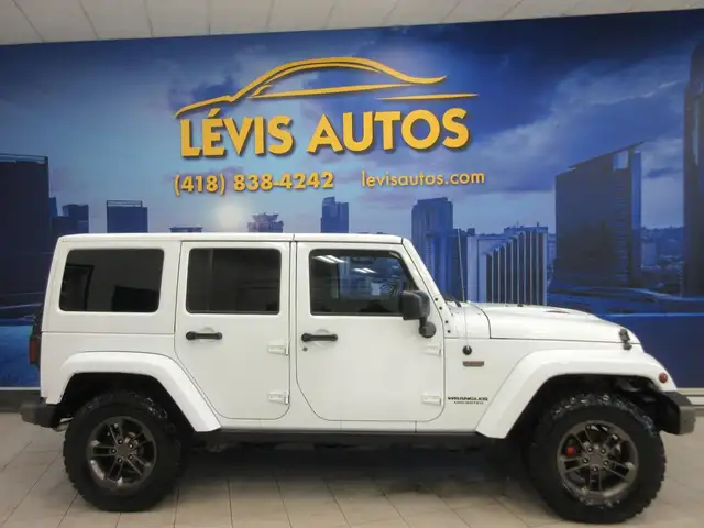 JEEP WRANGLER 2017 UNLIMITED SAHARA V-6 3.6 LITRES 4X4 GPS NAVIG