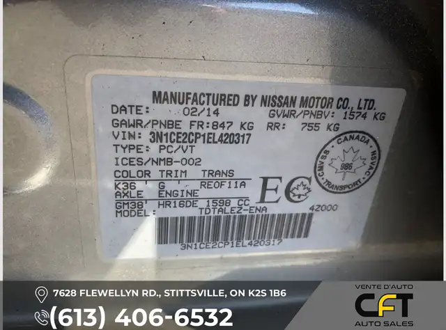 2014 Nissan Versa SV - Photo 10