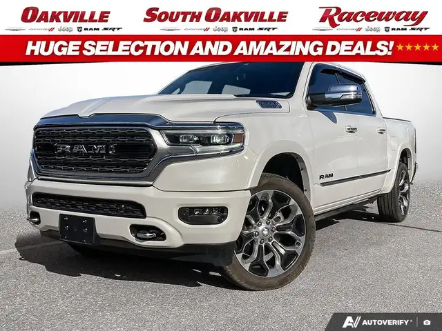 2022 Ram 1500 LIMITED CREW | DUAL SUNROOF | HEADS UP | MEMORY |