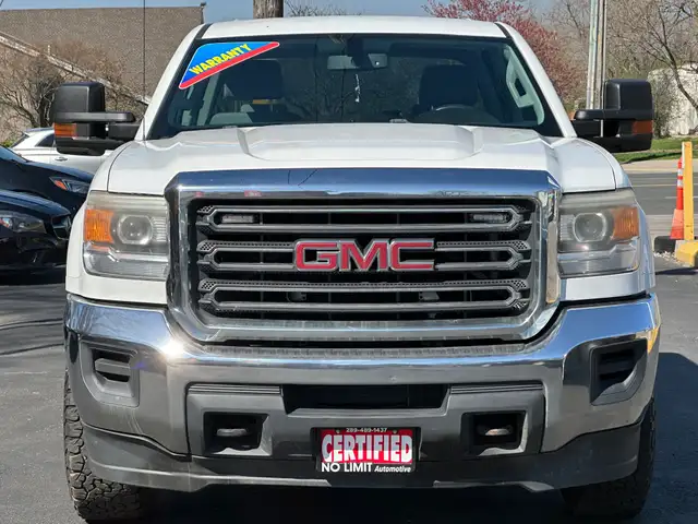 2015 GMC SIERRA 2500HD SLE CREW CAB 4X4 6.0L V8 CERTIFIED - Photo 3