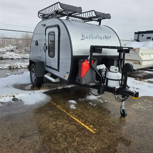 Bushwacker Teardrop style adventure trailer