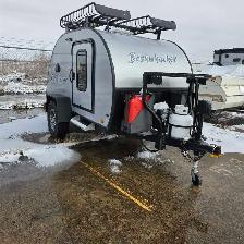 Bushwacker Teardrop style adventure trailer