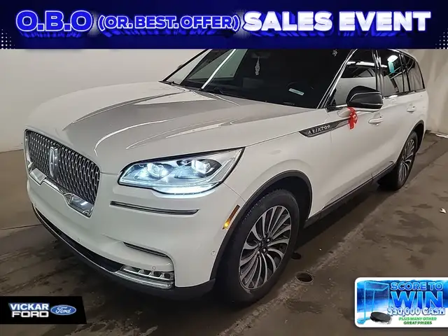 2022 Lincoln Aviator Reserve AWD 3.0L TWIN TURBO Full Luxury