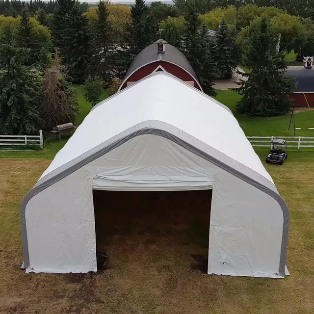 OFFRE IMBATTABLE :  Abri 40x64x23 Robuste – Installée à 24 999 $ - Photo 4