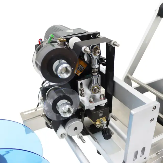 110V Semi-Automatic Round Bottle Coding &Labeling Machine 160830 - Photo 7