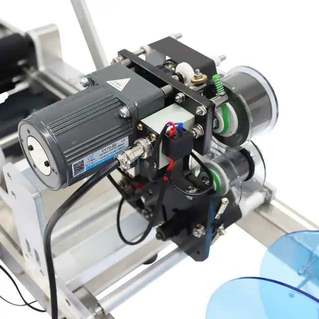 110V Semi-Automatic Round Bottle Coding &Labeling Machine 160830 - Photo 8