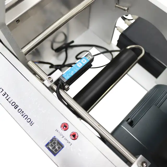 110V Semi-Automatic Round Bottle Coding &Labeling Machine 160830 - Photo 10