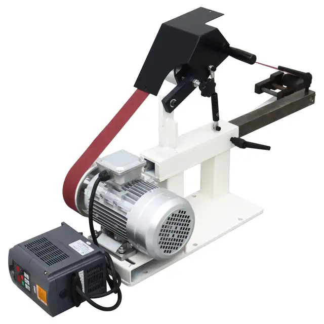 Frequency Conversion Industrial Sand Belt Machine 110V 190164 - Photo 2