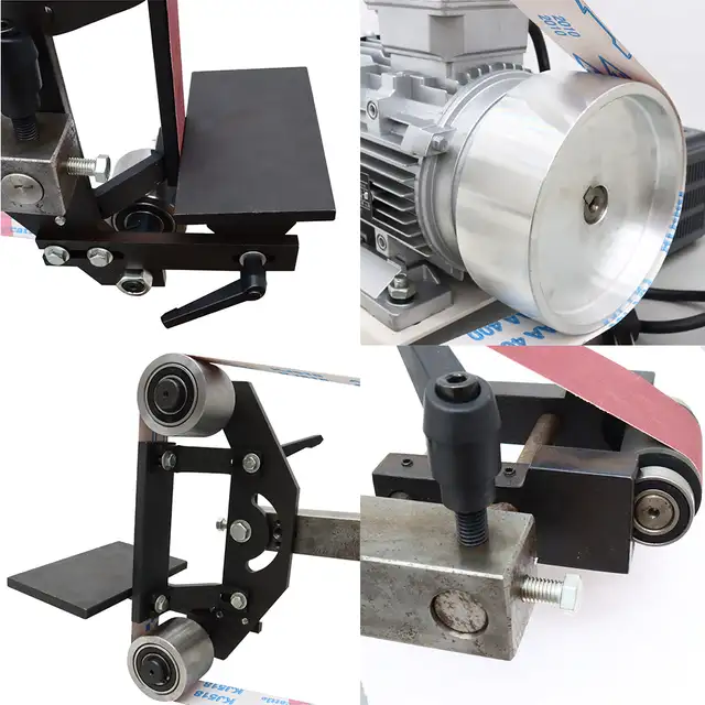 Frequency Conversion Industrial Sand Belt Machine 110V 190164 - Photo 9