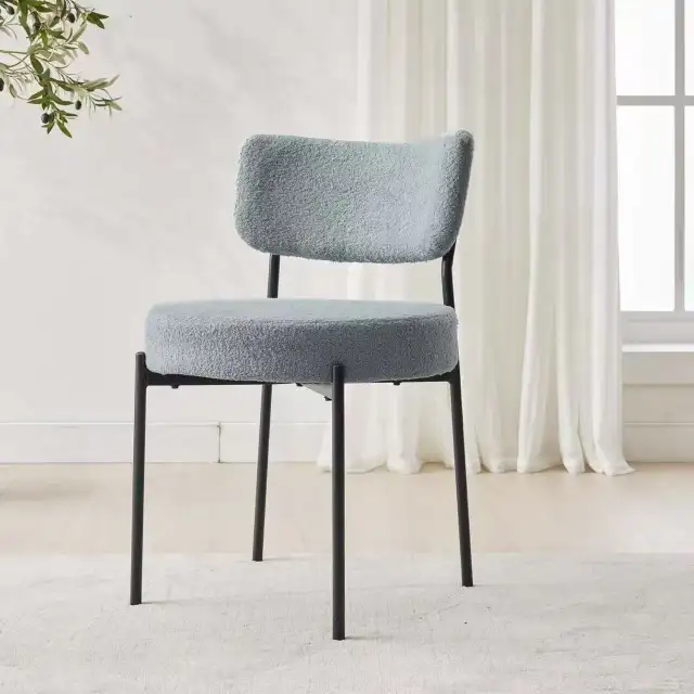 Brand New Boucle Dining Chairs for Restaurant/Home Special $39 - Photo 3