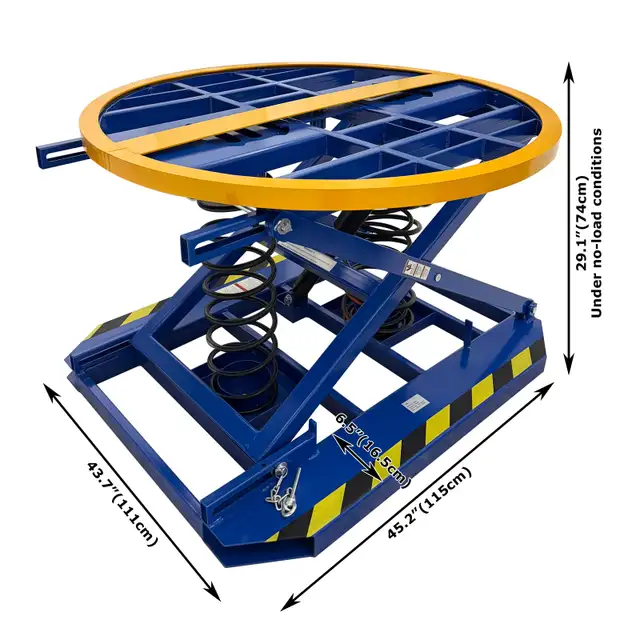 Mobile 360° Rotating Spring Automatic Lifting Platform 057113 - Photo 10