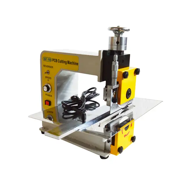 110V V-Cut Groove PCB Separator Sub Board Guillotine 022502 - Photo 2