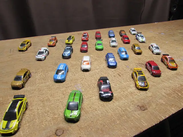 Hot Wheels Ford Focus Collection,- 30 cars in total