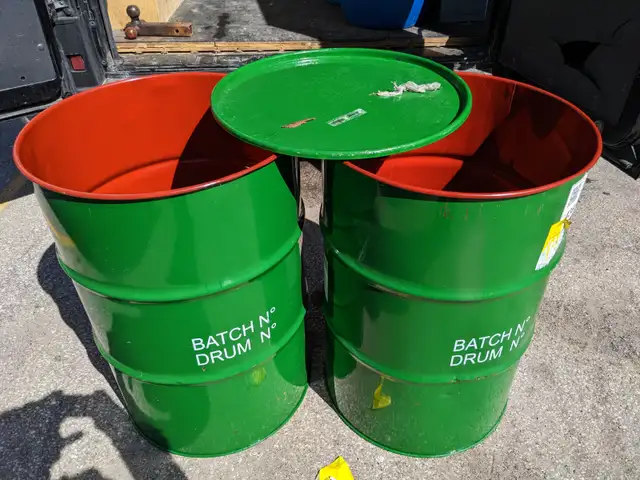 Metal  barrel  Food grade . - Photo 2