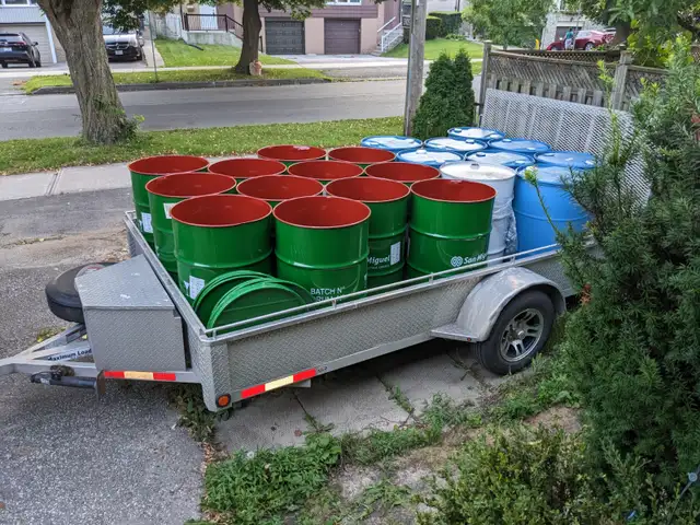 Metal  barrel  Food grade . - Photo 4