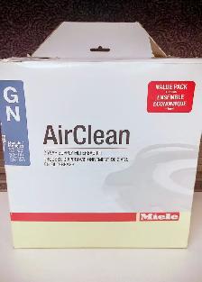 Filterbags Miele AirClean – 2 Trousses NEUVES (Stock 2 ans)