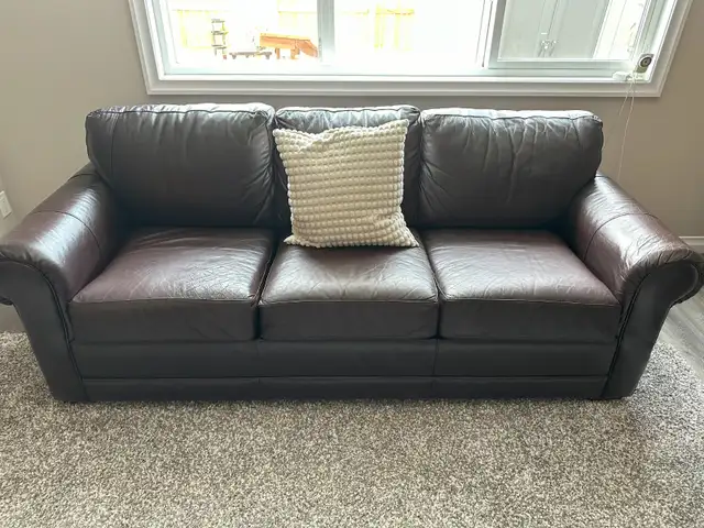 FOR SALE: 2 leather couches:,  Price: $600 - Photo 4