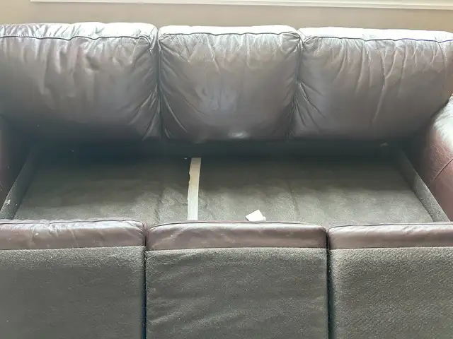 FOR SALE: 2 leather couches:,  Price: $600 - Photo 5