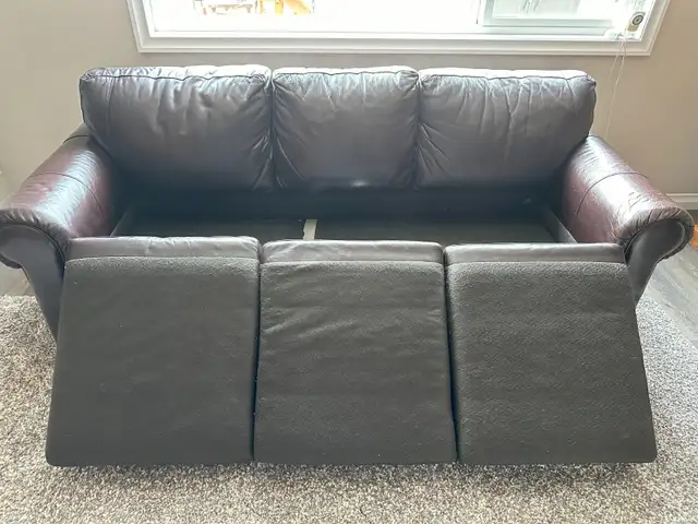 FOR SALE: 2 leather couches:,  Price: $600 - Photo 6