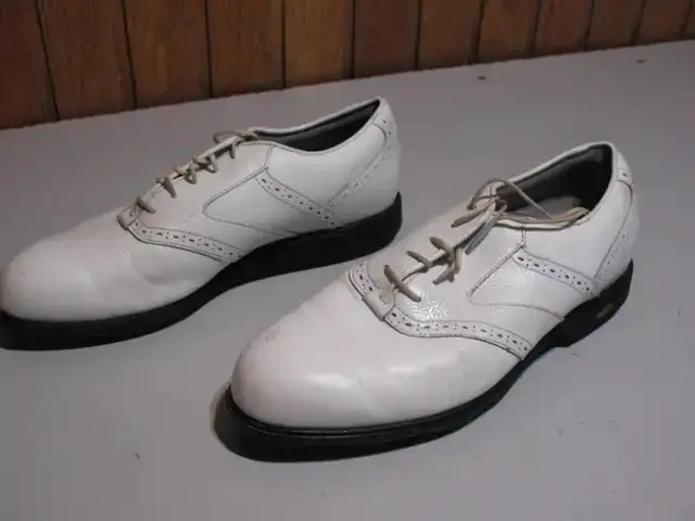 Mens Golf Shoes, Size 9 1/2 - Photo 4