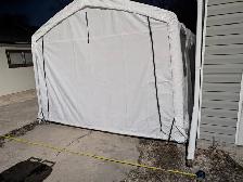 FREE ShelterLogic Auto Shelter 11x16x8 Feet