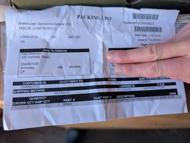 FREE ShelterLogic Auto Shelter 11x16x8 Feet - Photo 6