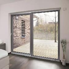Smooth, modern sliding doors installed by experts.