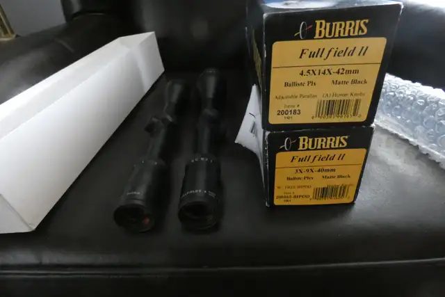 2 lunettes de visée neuves  BURRIS fullfield 2 - Photo 4